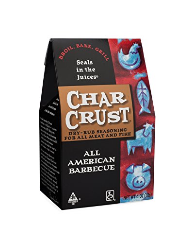 Char Crust Dry-Rub Seasoning Pack, Spicy Assortment, 4 Ounce (Pack Of 6)