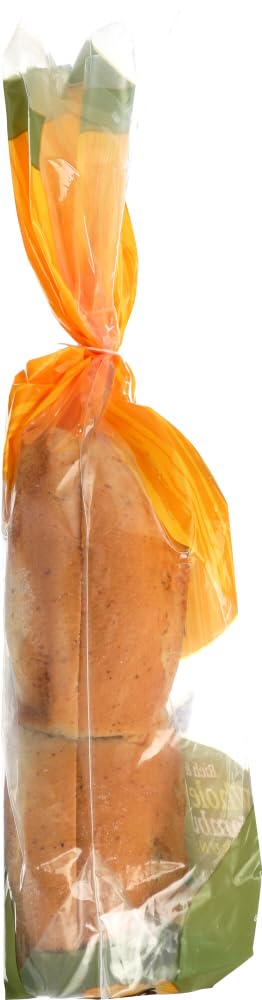 Udis, Buns Hamburgr Whole Green 4 Count, 10.8 Ounce