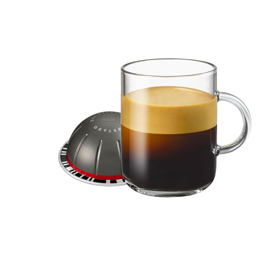Decaffeinato Pods Roast Espresso Coffee Units (10 Count Fortado Decaffeinato)