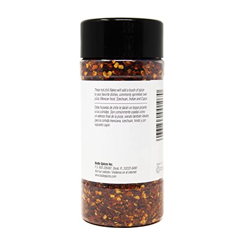 Badia Red Pepper Crushed, 4.5 Ounce (Pack of 12)