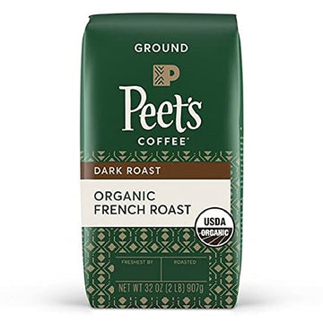 Peet'S Organic Ground French Roast, 32 Oz