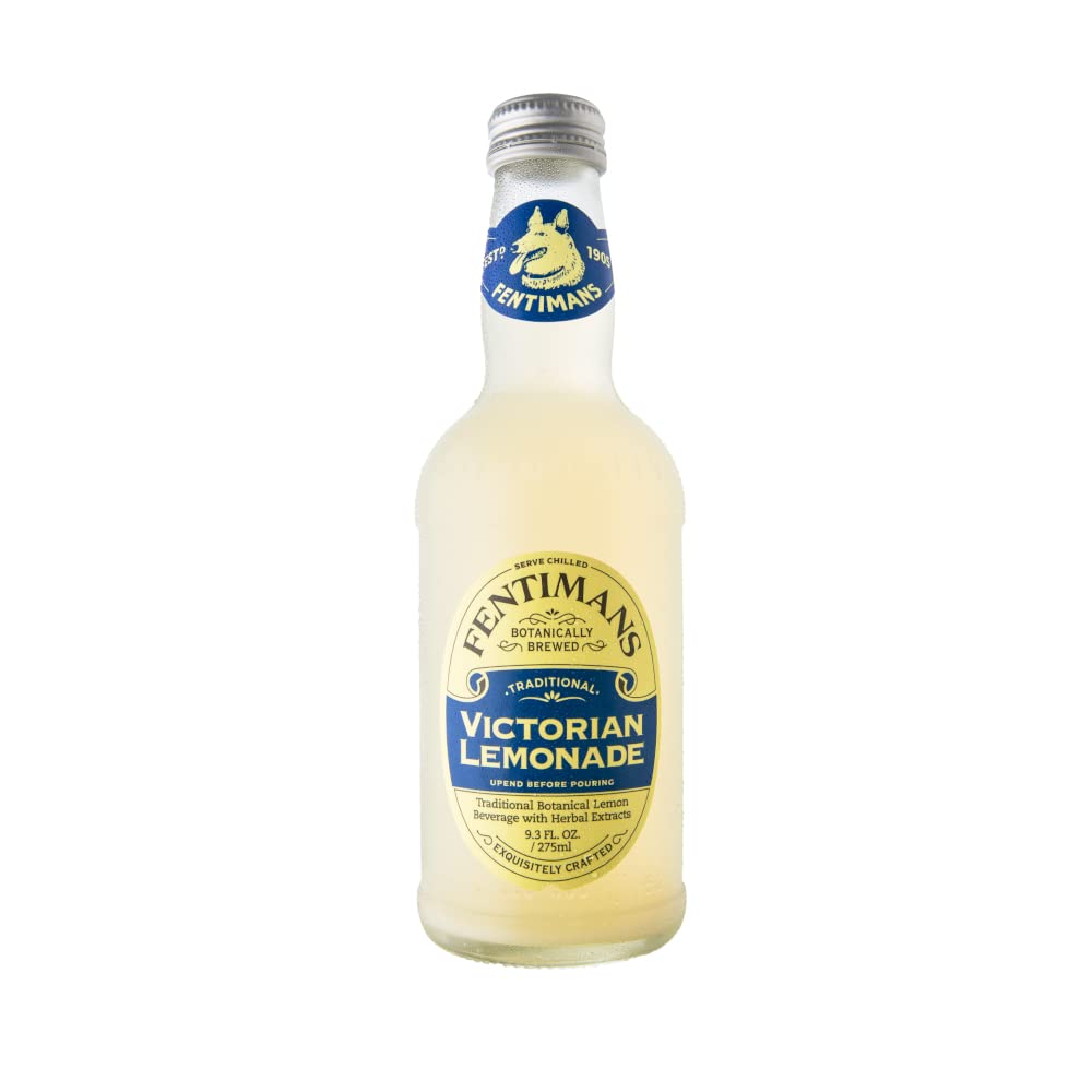 Fentimans Sparkling Victorian Lemonade - Sparkling Lemonade, Lemon Sparkling Water, Great Over Ice or as Mixer, All Natural Ingr