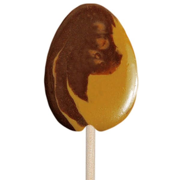 Melville Candy Honey Spoon Gift Set - Spoons & Lollipops On Wooden Ball Sticks - Gluten-Free Made In Usa Stirrers For Tea Coffee & Hot Beverages - Individually Wrapped (6-Count Mocha Hazelnut)