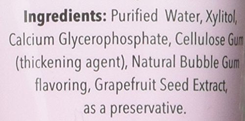 Spry Xylitol Baby Toothpaste, Natural Toddler Toothpaste, Fluoride Free Toothpaste For Kids, Xylitol Toothpaste For Kids Age 3 Months And Up, Tooth Gel Bubble Gum 2 Fl Oz (Pack Of 3)