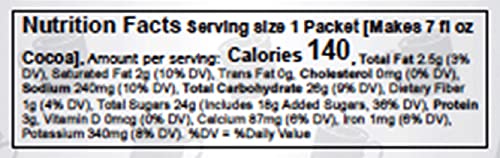 Land O Lakes Cocoa Classics, Mint & Chocolate Hot Cocoa Mix, 1.25 Ounce - 12 Count (Pack Of 3)