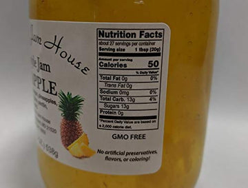 Homestyle Pineapple Jam - One Pint - Grandma'S Jam House
