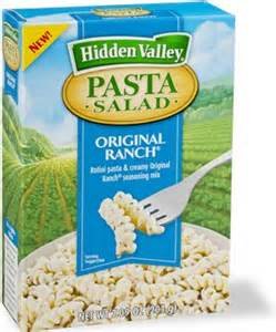 Hidden Valley Pasta Salad Original Ranch 7.9 Oz