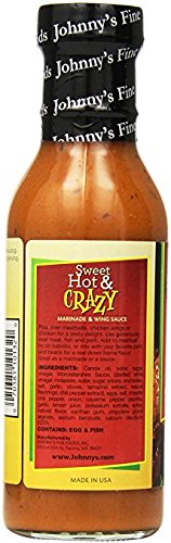 Johnny'S Sweet Hot & Crazy Marinade (6X12 Oz)