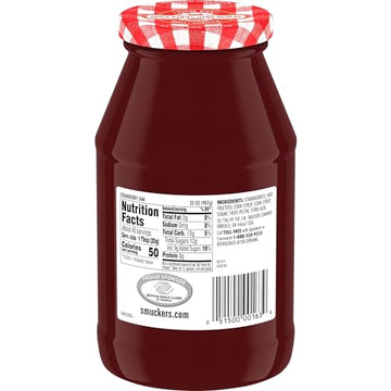 Smuckers Strawberry Jam, 32 Ounces