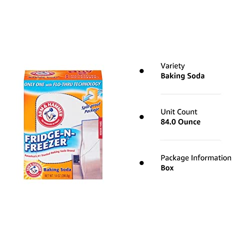 Baking Soda Fridge/Freezer Pack, 14-oz. (6 pack)