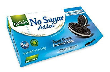 Gullon No Sugar Added Twins Creme Sandwich Cookies (210G)