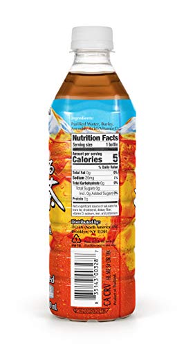 Ito En Mugicha Barley Tea, Unsweetened, Caffeine Free, 16.9 Ounce (Pack of 12)