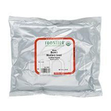 Frontier Bulk Whole Certified Organic Mustard Seed, Brown, 1 Lb