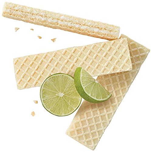 Voortman Bakery Key Lime Wafers, 10.6 oz Pack of 1 - Deliciously Crisp and Refreshing Snack Treat