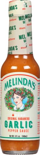 Melindas Garlic Habanero Hot Sauce, 5 Oz