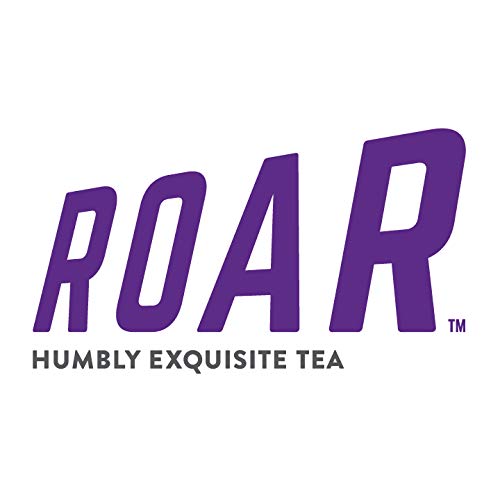 Roar Organic Earl Grey Black Tea Pyramid Bags 80 Count (4 Boxes Of 20 Bags Each)