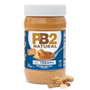 Pb2 Natural Creamy Peanut Butter | All Natural Peanut Butter Spread, No Stir, Healthy, Naturally Sweetened With Zero Added Sugar, Certified Gluten Free, Vegan (1-Pound Jar, Pack Of 2)
