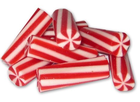 Mini Strawberry Licorice Candy Canes 4.4 Pounds Christmas Gummy Candy Bulk-BIG BAG
