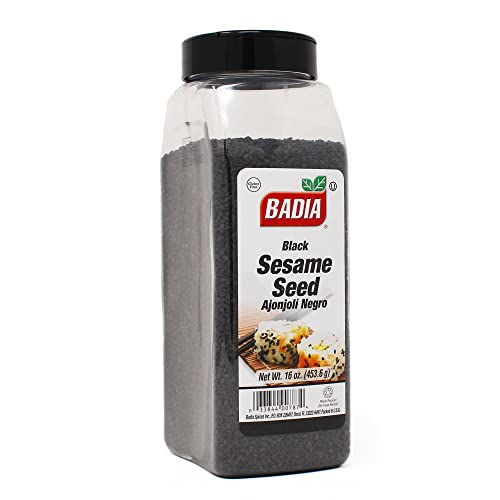 Badia Black Sesame Seed, 16 Ounce (Pack Of 6)