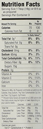Concord Orange Smoothie Mix, 2-Ounce Packages (Pack Of 18 )