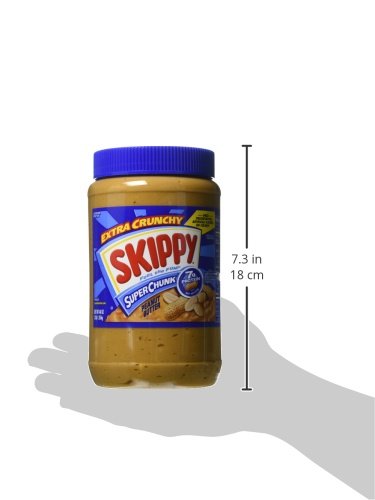 Skippy Chunky Peanut Butter-48 Oz, 2 Ct
