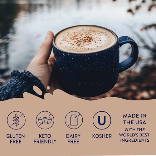 Jordan'S Skinny Syrups Sugar Free Coffee Syrup, Brown Sugar Cinnamon Flavor Drink Mix, Zero Calorie Flavoring For Latte, Protein