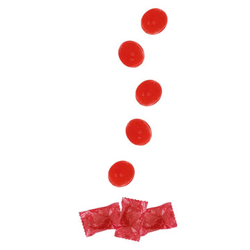 The Dreidel Company Cinnamon Discs Button, Hard Candy, Kosher, Individually Wrapped (35 Count,Half-Pound)