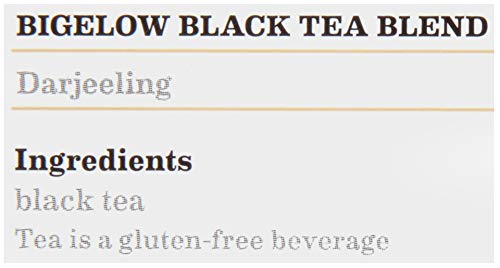 Bigelow Tea Darjeeling Blend Black Tea, Full Caffeine, 28 Count Boxes, Pack of 6