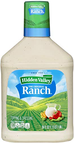 Hidden Valley Original Ranch Salad Dressing And Topping, 36 Ounce Bottle (Package May Vary)