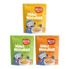Slurrp Farm No Maida Hakka Noodles Combo, Not Fried, No Msg, Classic, Mild And Curry Masala Millet Noodles, Pack Of 3 X 192 G