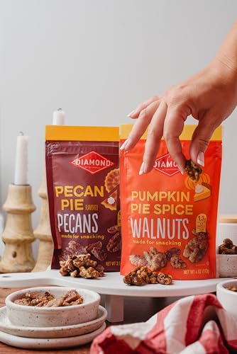 Diamond of California Pumpkin Pie Spice Snack Walnuts, 4 oz, 1 pack