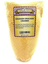 Graham Cracker Crumbs, Bulk Size (1.5 Lb. Resealable Zip Lock Stand Up Bag)