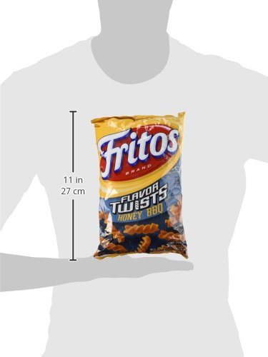 Fritos Twists Honey BBQ Flavored Corn Chips Bag, 9.25 Ounce