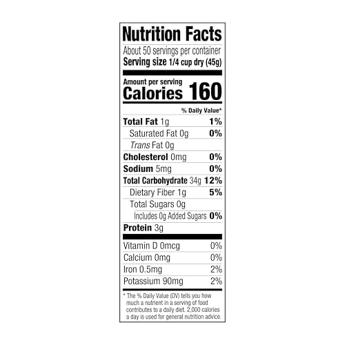 Happy Belly Brown Rice, 5 lb Pack - Gluten-Free, Non-GMO, Healthy Whole Grain Rice