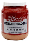 Pickled Ring Bologna - 2.5 lb jar Koegels Sausage