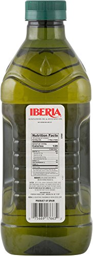Iberia Avocado and Sunflower Oil, 51 fl oz, Olive Color, Pack of 1