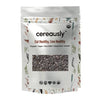 Cereausly Organic Black Chia Seeds In Bulk | 4 Lb | Non-Gmo | Kosher | Gluten-Free | Vegan