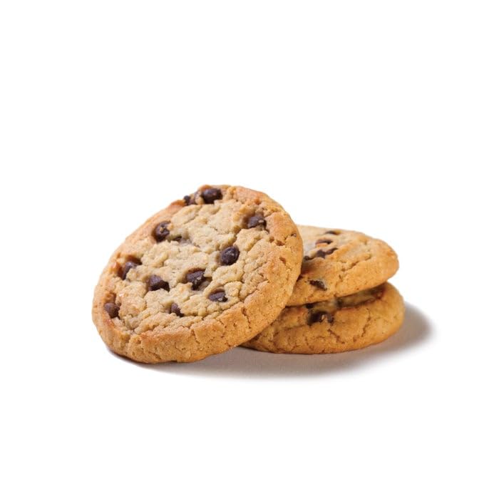 Soft Chocolate Chip Cookies - Individually Wrapped, 0.75 oz Each | Shelf-Stable Chewy Cookies for Snacks, Lunches & Grab-and-Go