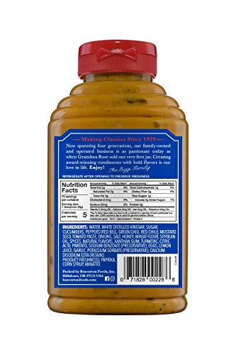 Beaver B78393 Beaver Coney Island Hot Dog Mustard 12.5 Ounce