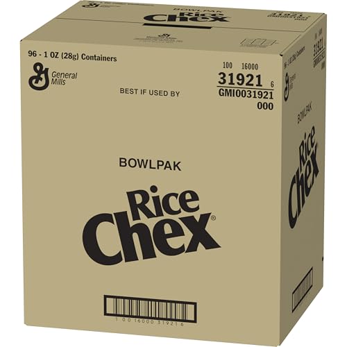 Rice Chex Cereal Single Serve Bowl, 1 Oz (Pack of 96)