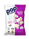 Poptime Kettle Cooked Popcorn - Sweet & Salty, 7Oz Bags (Pack Of 12), Non-Gmo, Gluten Free, Dairy Free, Kosher, Whole Grain, Low