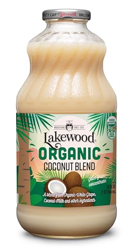 LAKEWOOD JUICE COCONUT MILK ORG, 32 FO