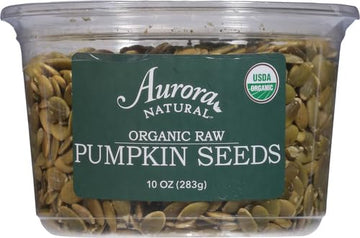 Aurora Products, Pumpkin Seeds Raw Organic, 10 Ounce (Pack Of 2)