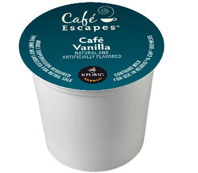CAF ESCAPES Cafe Escapes Cafe Vanilla K-Cups