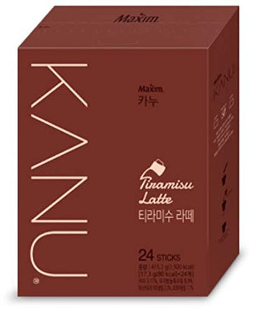 Maxim Kanu Tiramisu Latte 48 Sticks (Pack Of 2)
