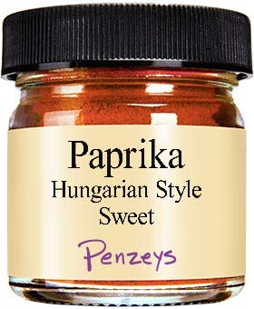 Hungarian Style Sweet Paprika By Penzeys Spices 1.0 oz 1/4 cup jar (Pack of 1)