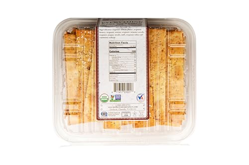 Firehook Everything Like the Bagel ers - Artisan Baked, Organic, Non-GMO, Kosher - 8 oz Box