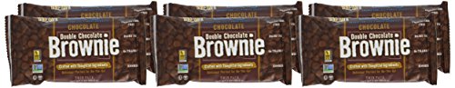 Natures Bakery Double Chocolate Brownie Twin Packs - 6 CT