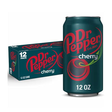 Dr Pepper Cherry 12 Pack Limited Edition Spiderman