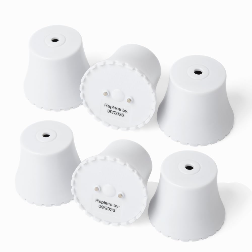 Flood Buzz Water Leak Alarm - 6 Pack; Reusable With Factory Installed Battery